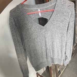 Open back super cozy